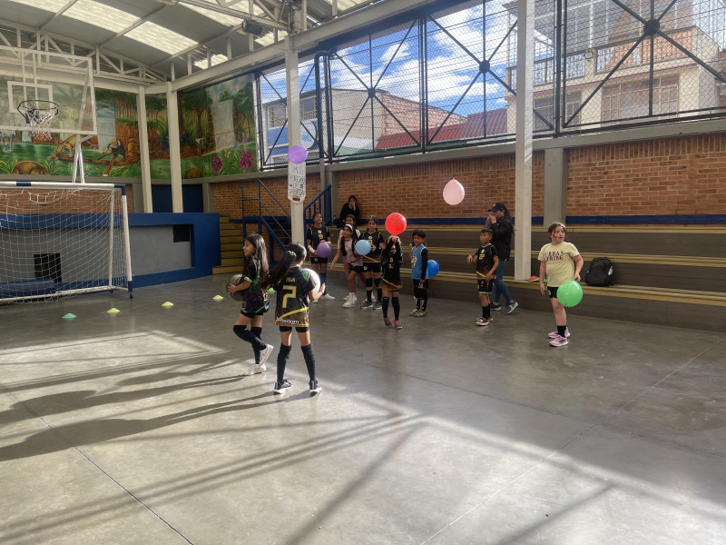 Nueva cancha cubierta Legendarios Escuela de Formacion Deportiva